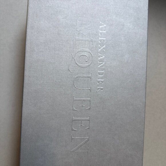 Alexander McQueen Triple Monk Strap Black Dress Shoe with Steel Tip - sz 41 - Picture 10 of 11